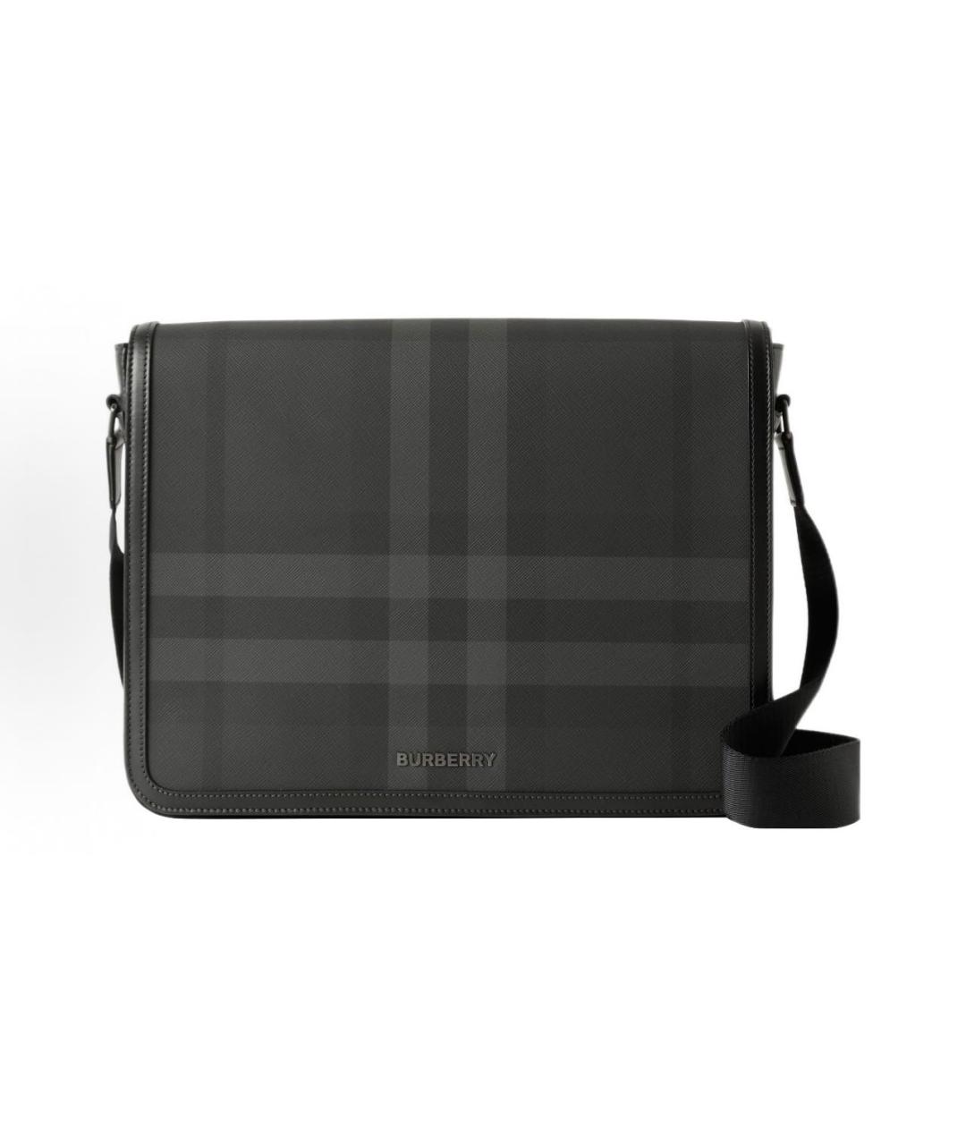 BURBERRY Черная сумка на плечо, фото 1