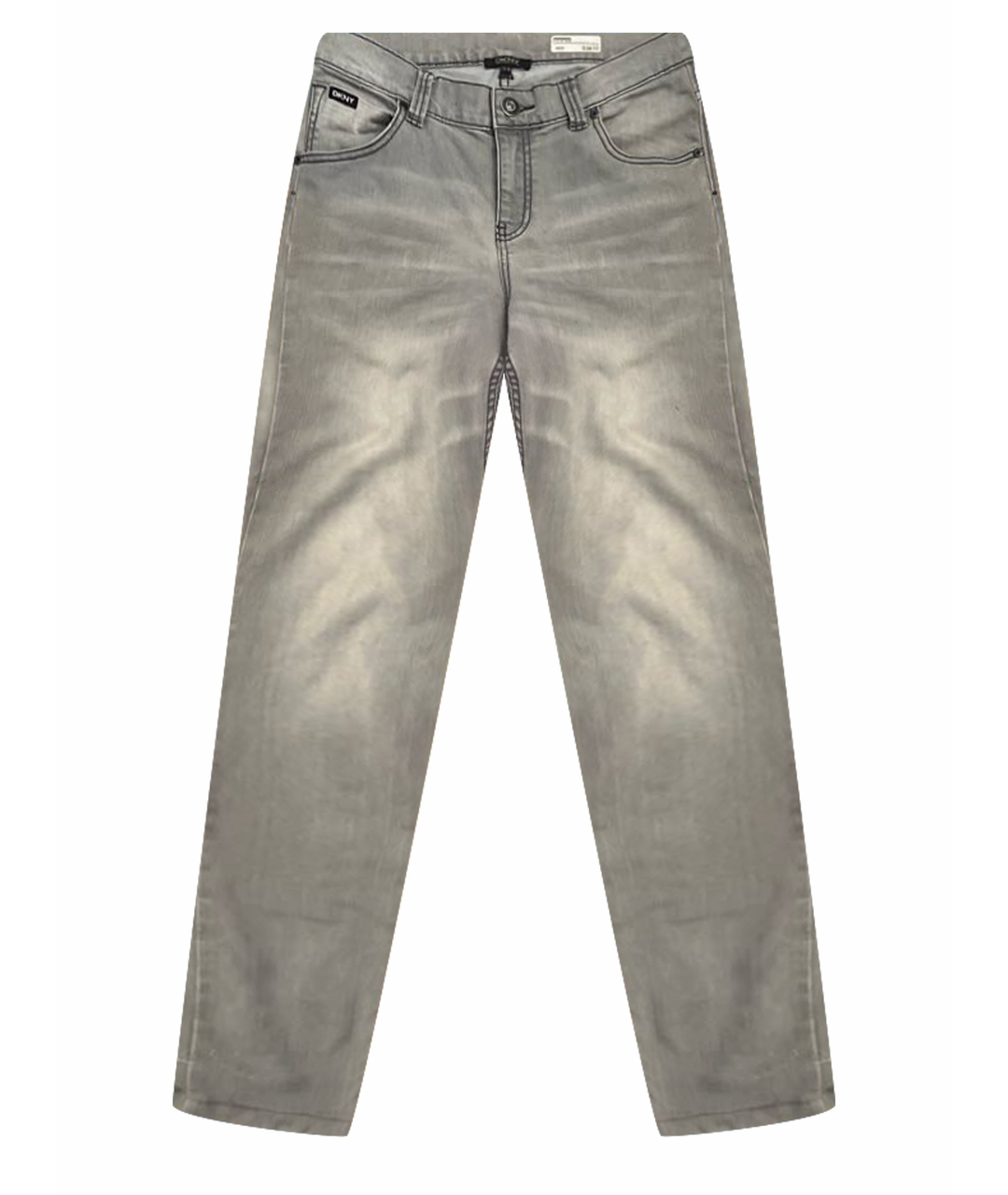 DKNY Серые хлопковые детские джинсы, фото 1