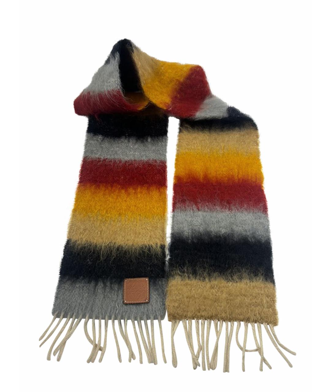 LOEWE Шерстяной шарф, фото 1