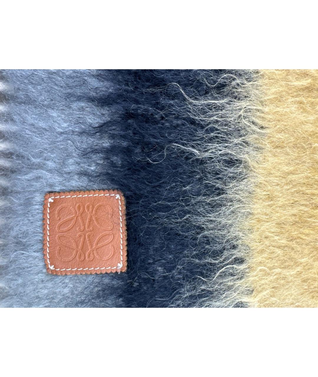 LOEWE Шерстяной шарф, фото 3