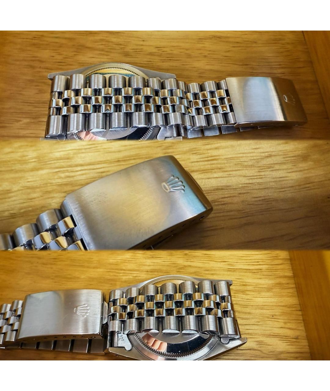 ROLEX Серебряные часы из белого золота, фото 4