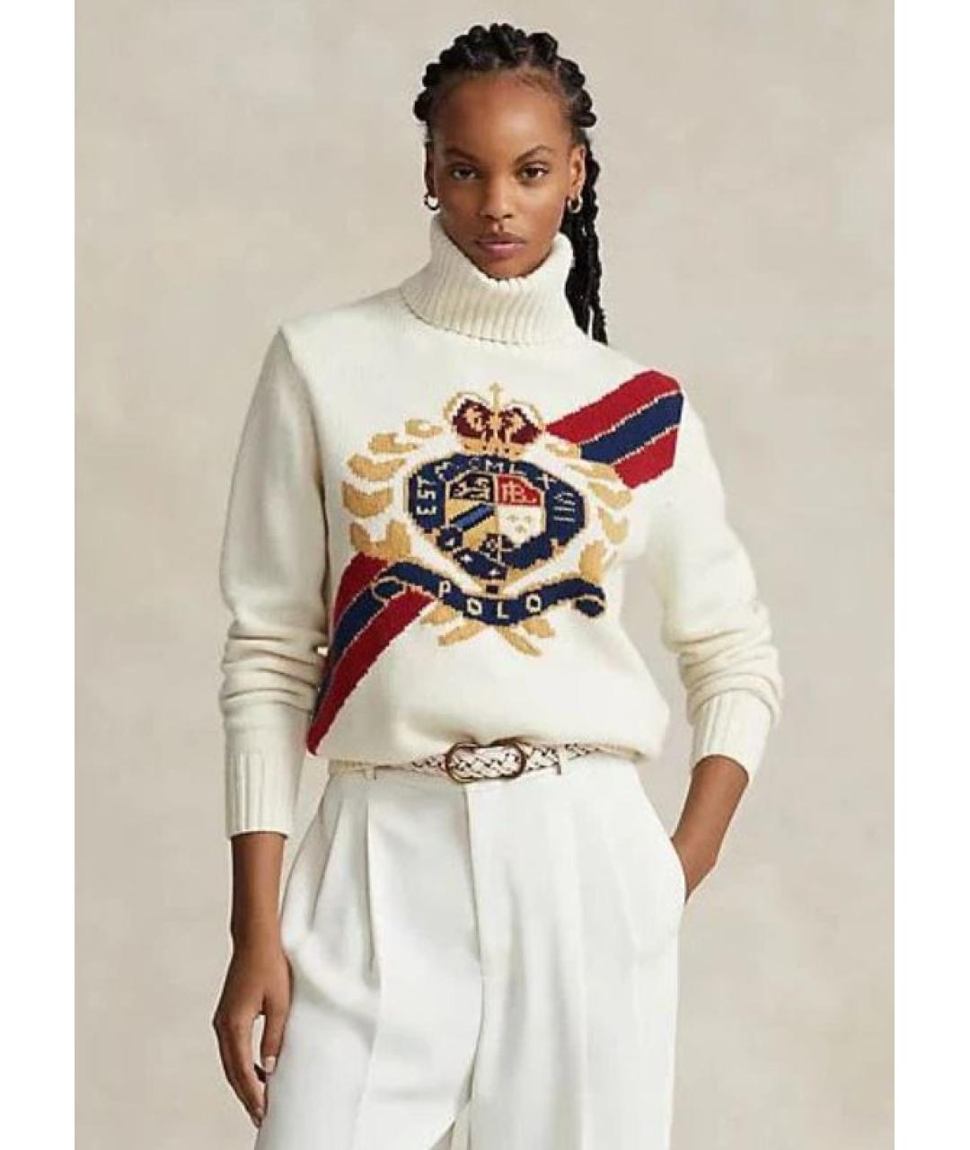 POLO RALPH LAUREN Хлопковый джемпер / свитер, фото 3