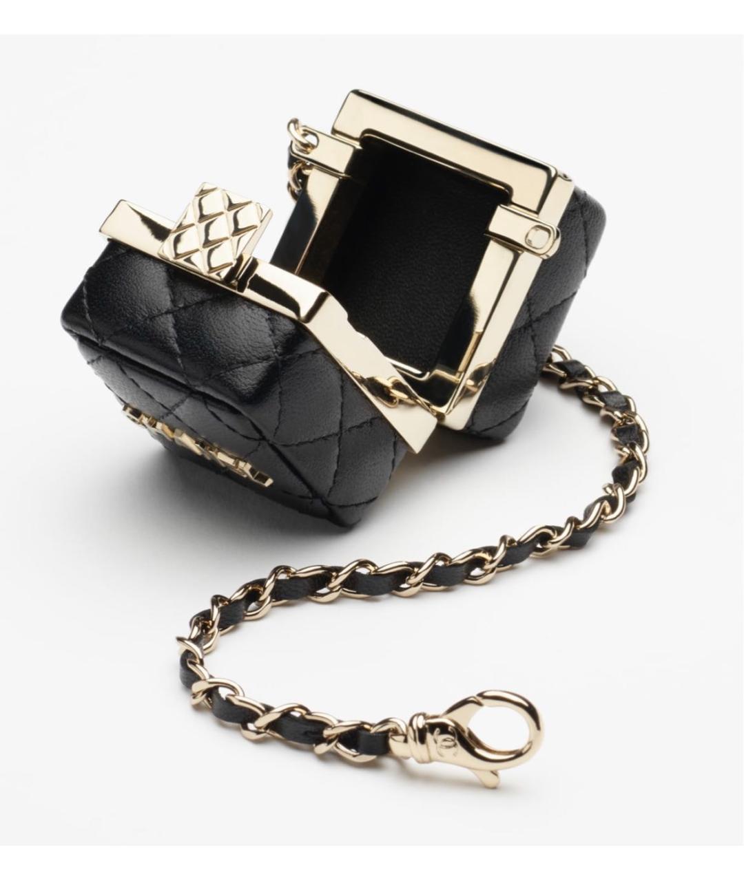 CHANEL Черный брелок, фото 2