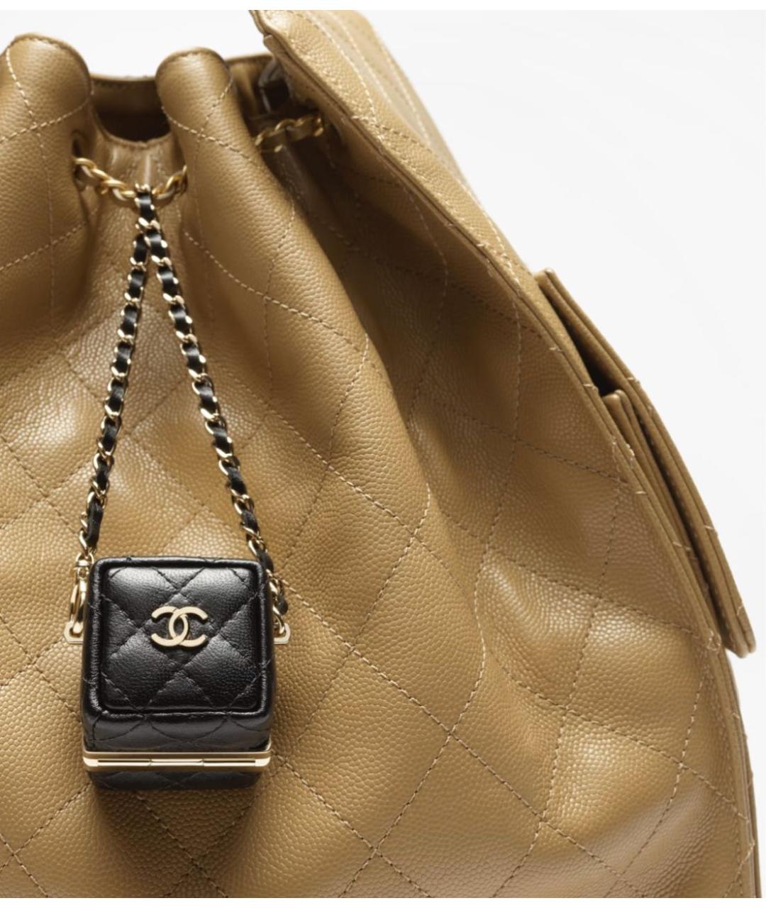 CHANEL Черный брелок, фото 6