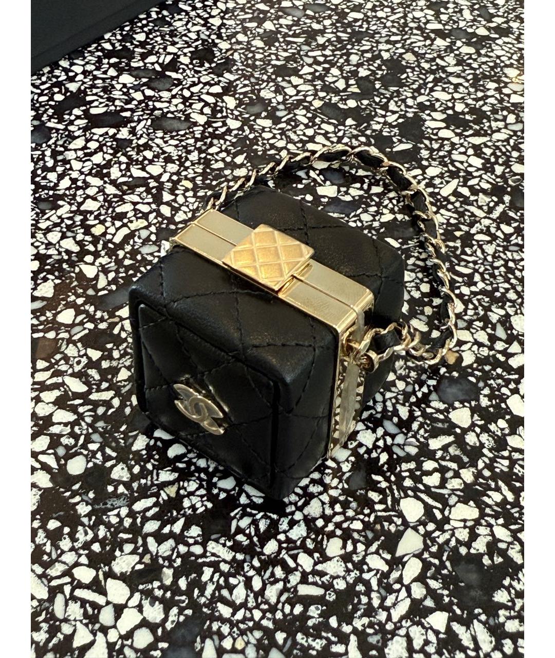 CHANEL Черный брелок, фото 3