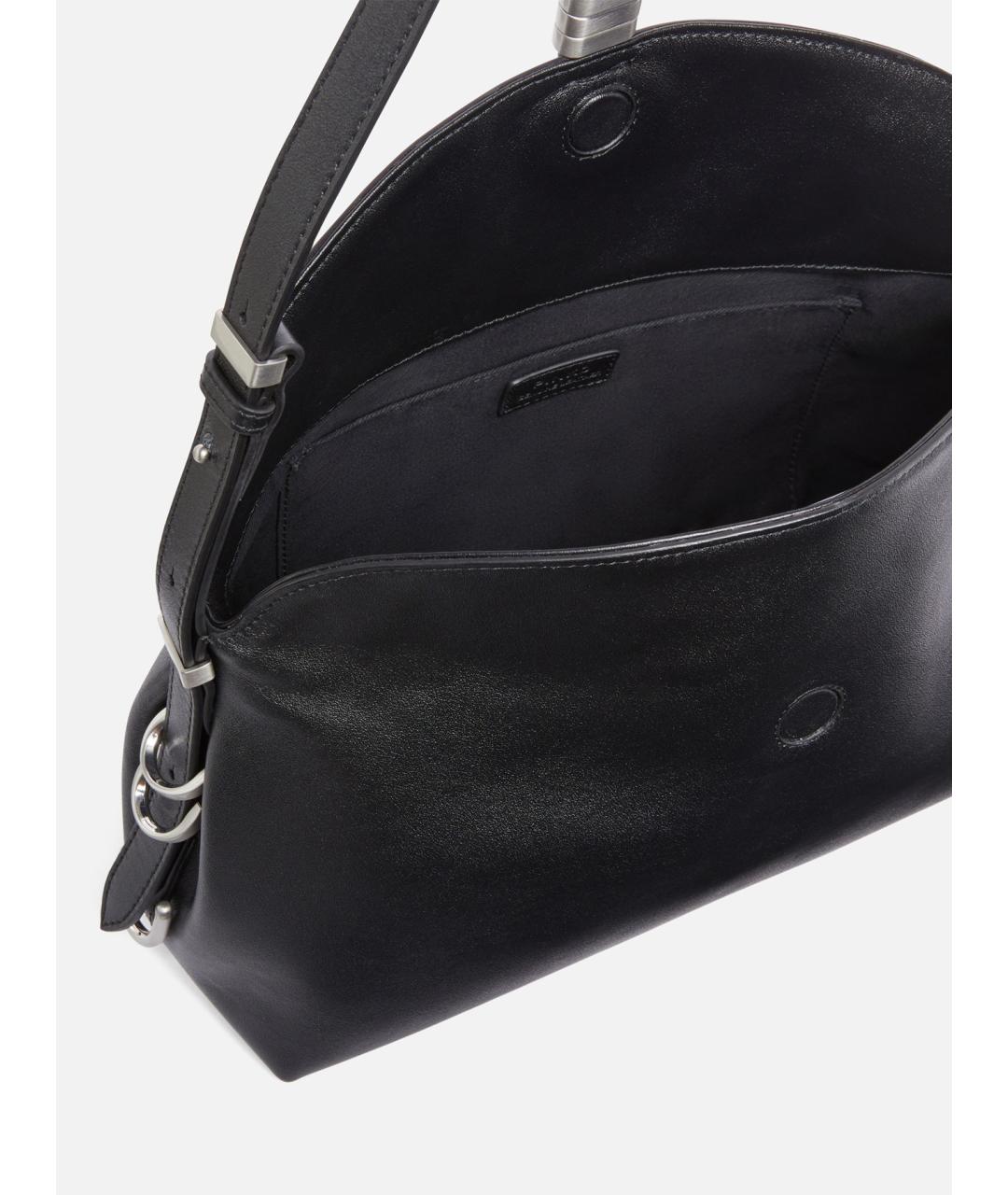 PINKO Черная кожаная сумка через плечо, фото 6