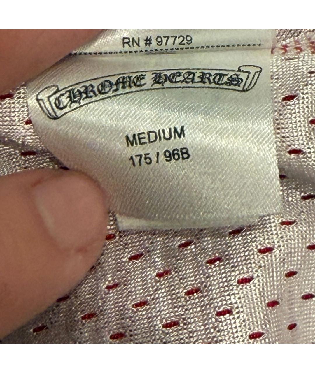 CHROME HEARTS Красная майка, фото 7