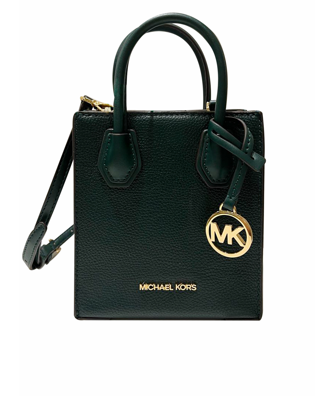 MICHAEL KORS Зеленая сумка тоут из искусственной кожи, фото 1