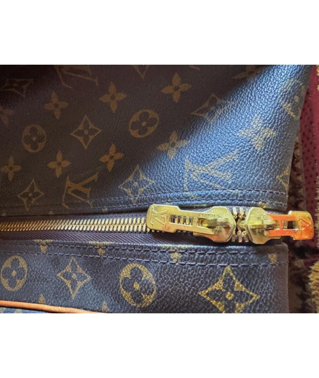 LOUIS VUITTON Коричневый чемодан, фото 3