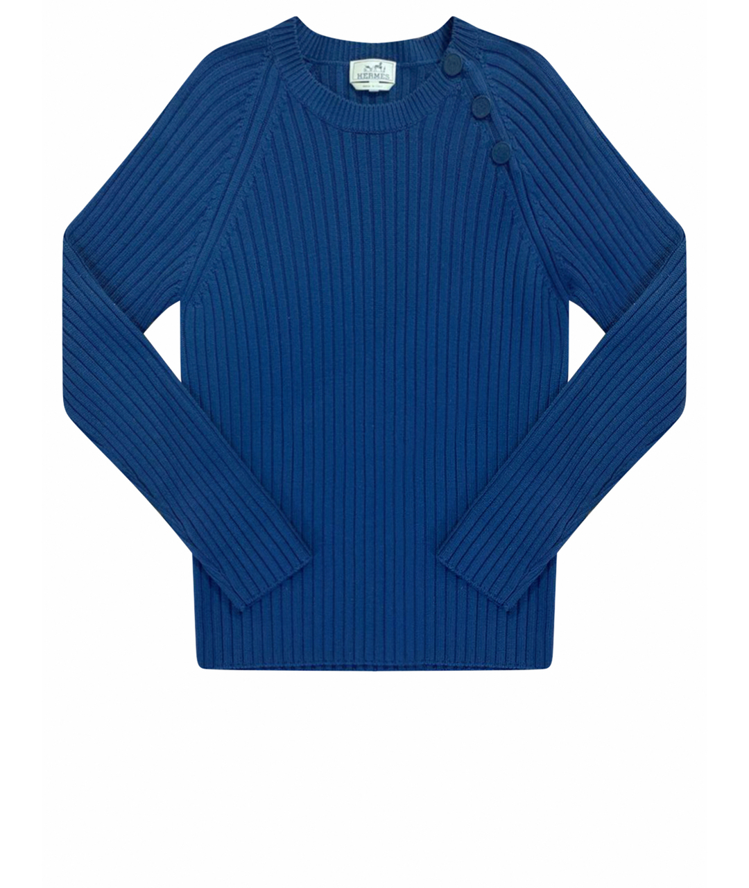 HERMES PRE-OWNED Синий шерстяной джемпер / свитер, фото 1