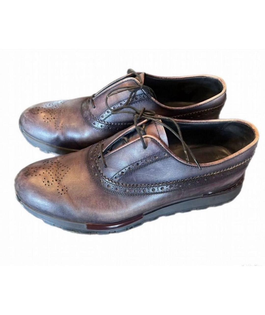 BERLUTI Мульти кожаные туфли, фото 4