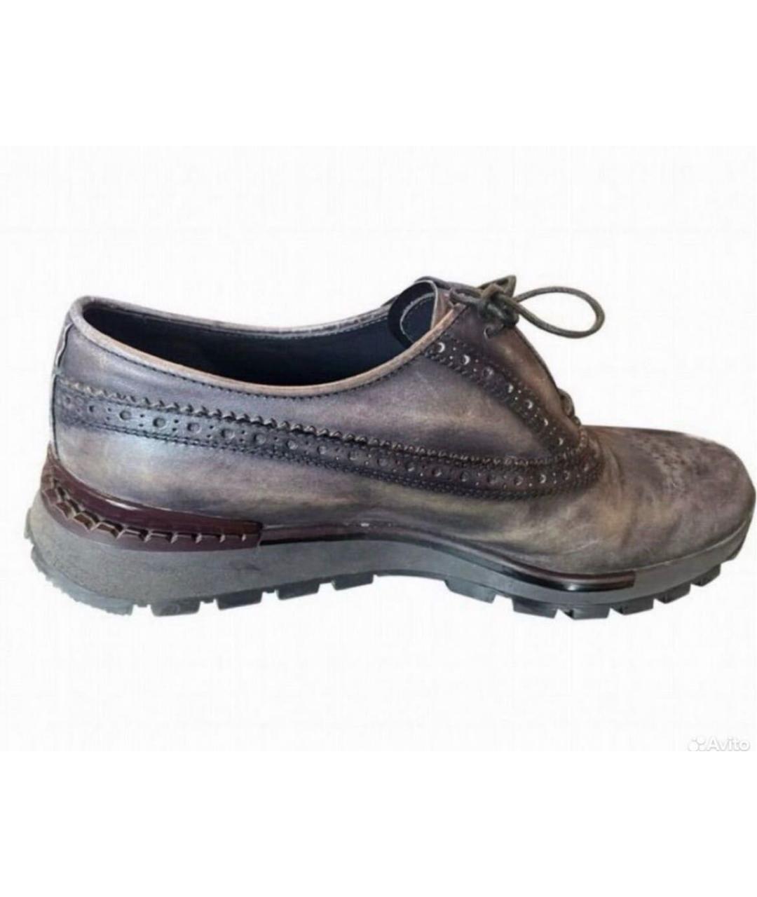 BERLUTI Мульти кожаные туфли, фото 5