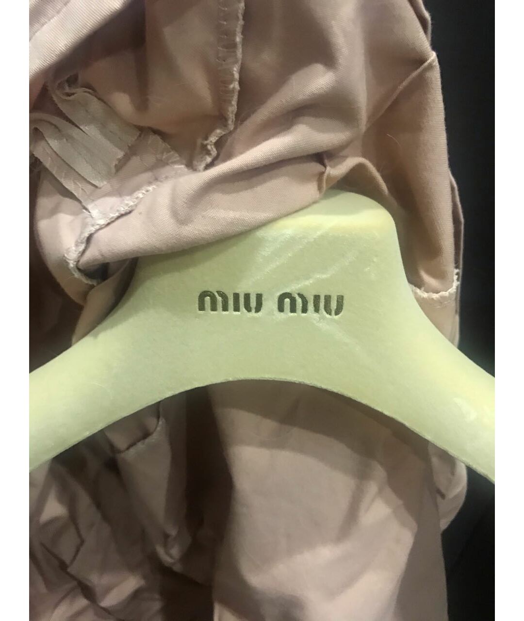 MIU MIU Красное вискозное повседневное платье, фото 7