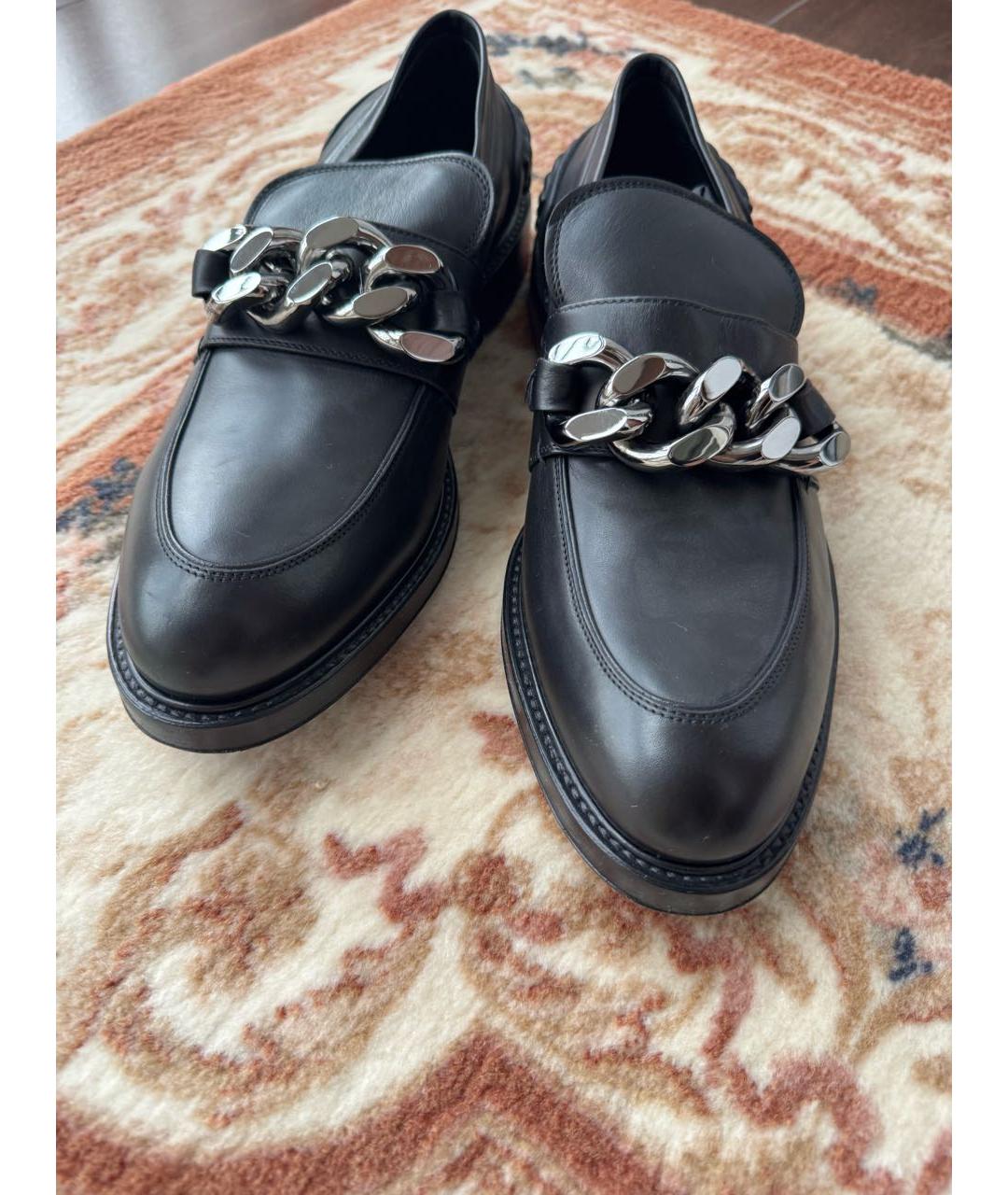 CASADEI Черные кожаные низкие ботинки, фото 3