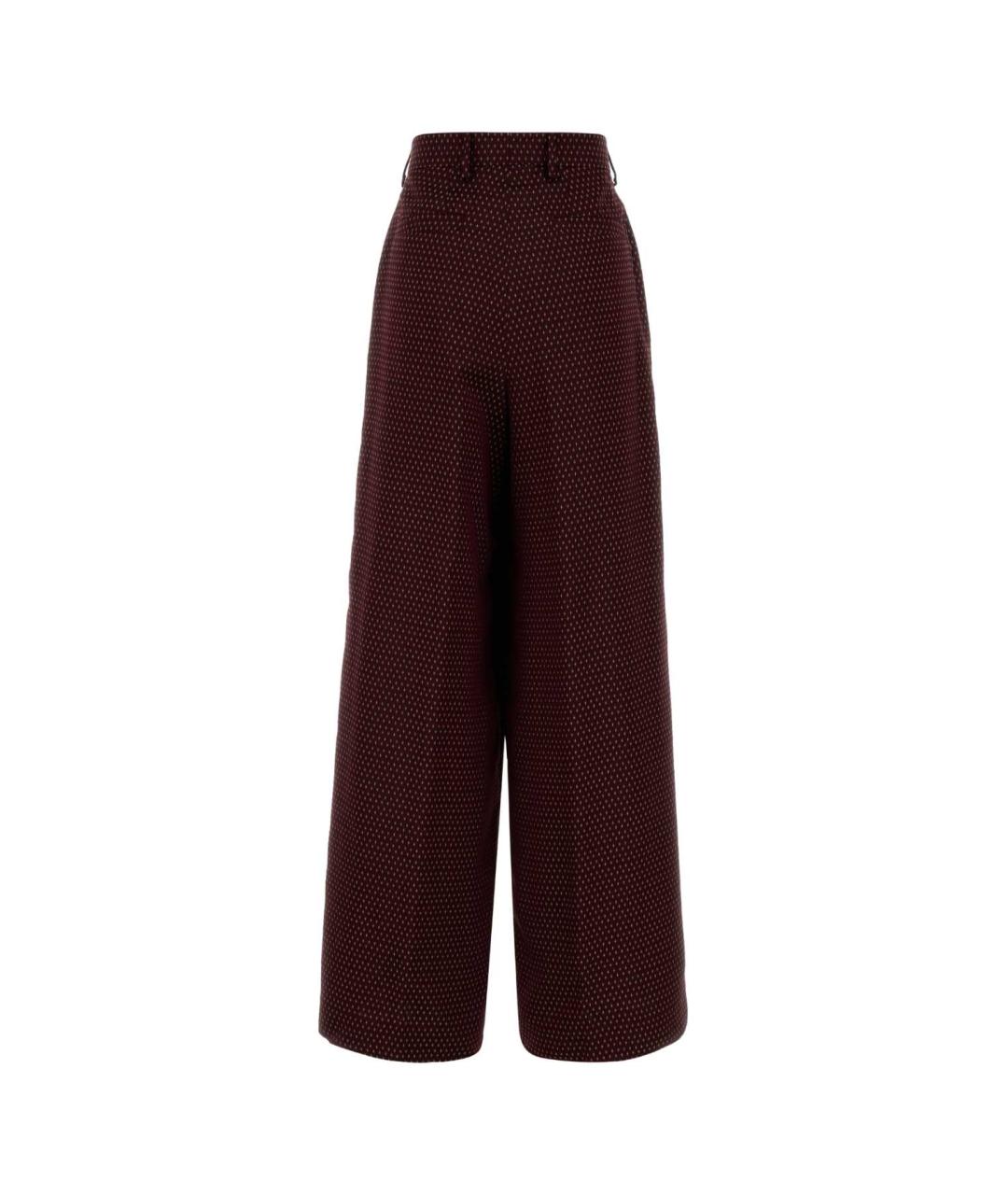 DRIES VAN NOTEN Мульти вискозные прямые брюки, фото 2