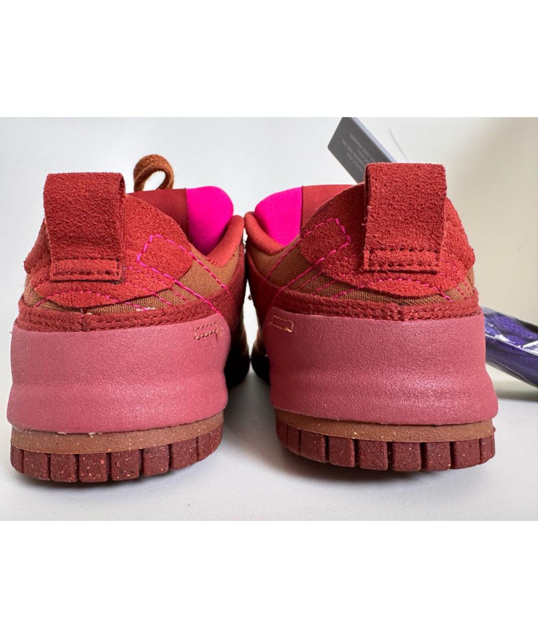 NIKE Коричневые текстильные кроссовки, фото 4