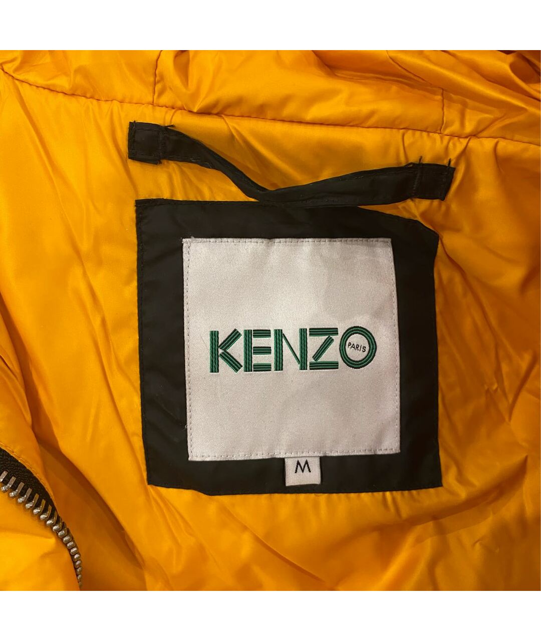 KENZO Желтый пуховик, фото 4