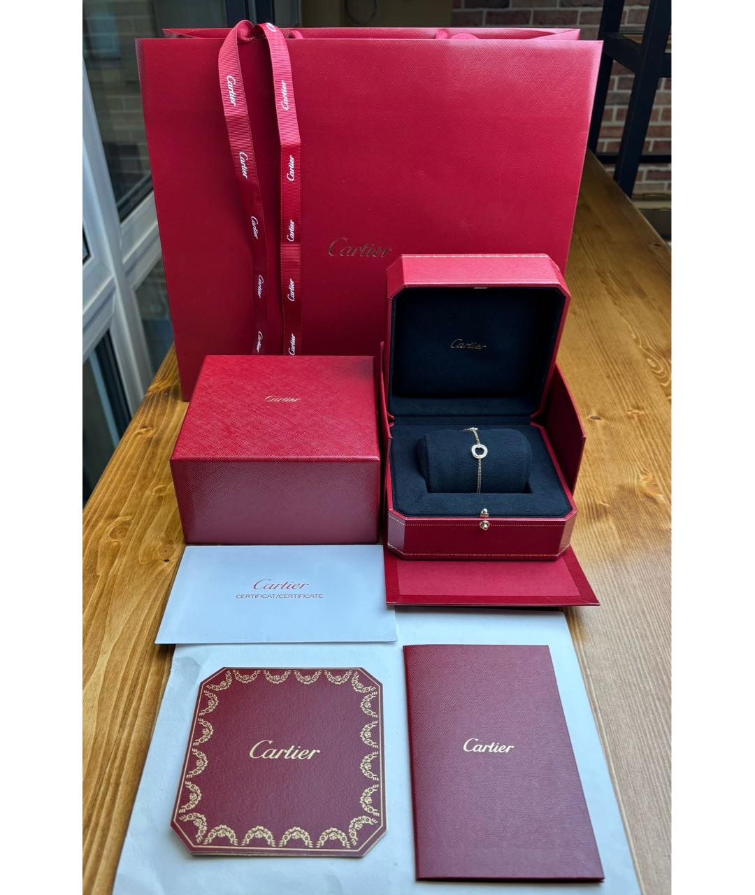 CARTIER Золотой браслет из желтого золота, фото 3