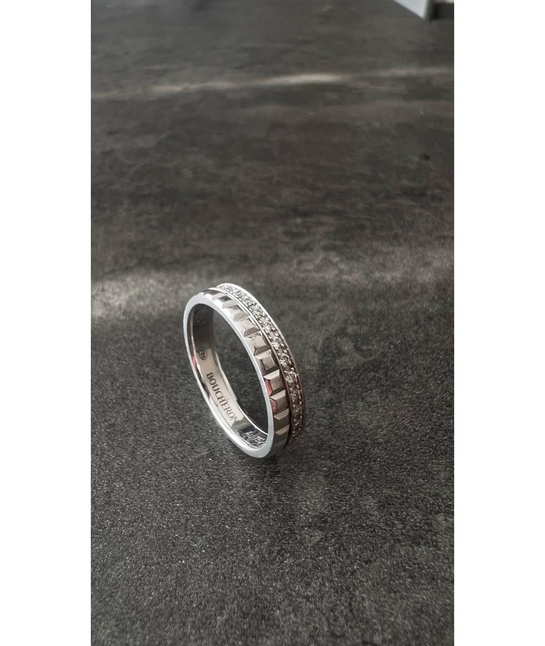 BOUCHERON Белое кольцо из белого золота, фото 6