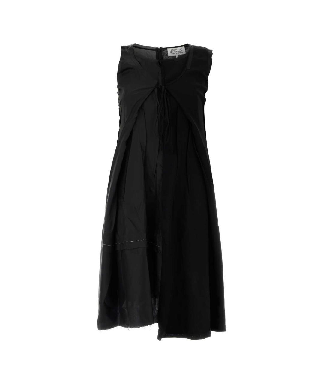 MAISON MARGIELA Черное шерстяное вечернее платье, фото 1