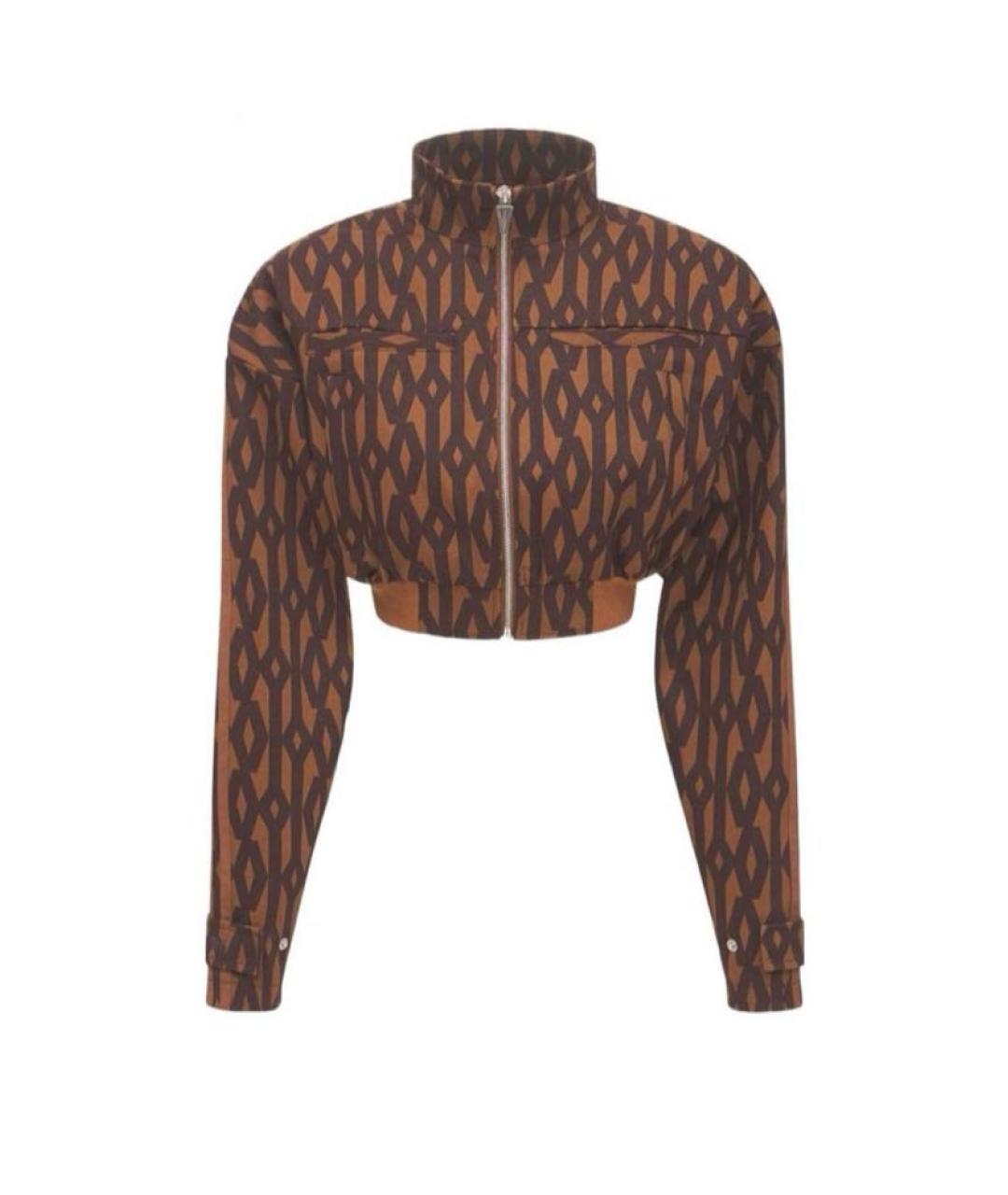 ADIDAS Коричневый хлопковый костюм с юбками, фото 9