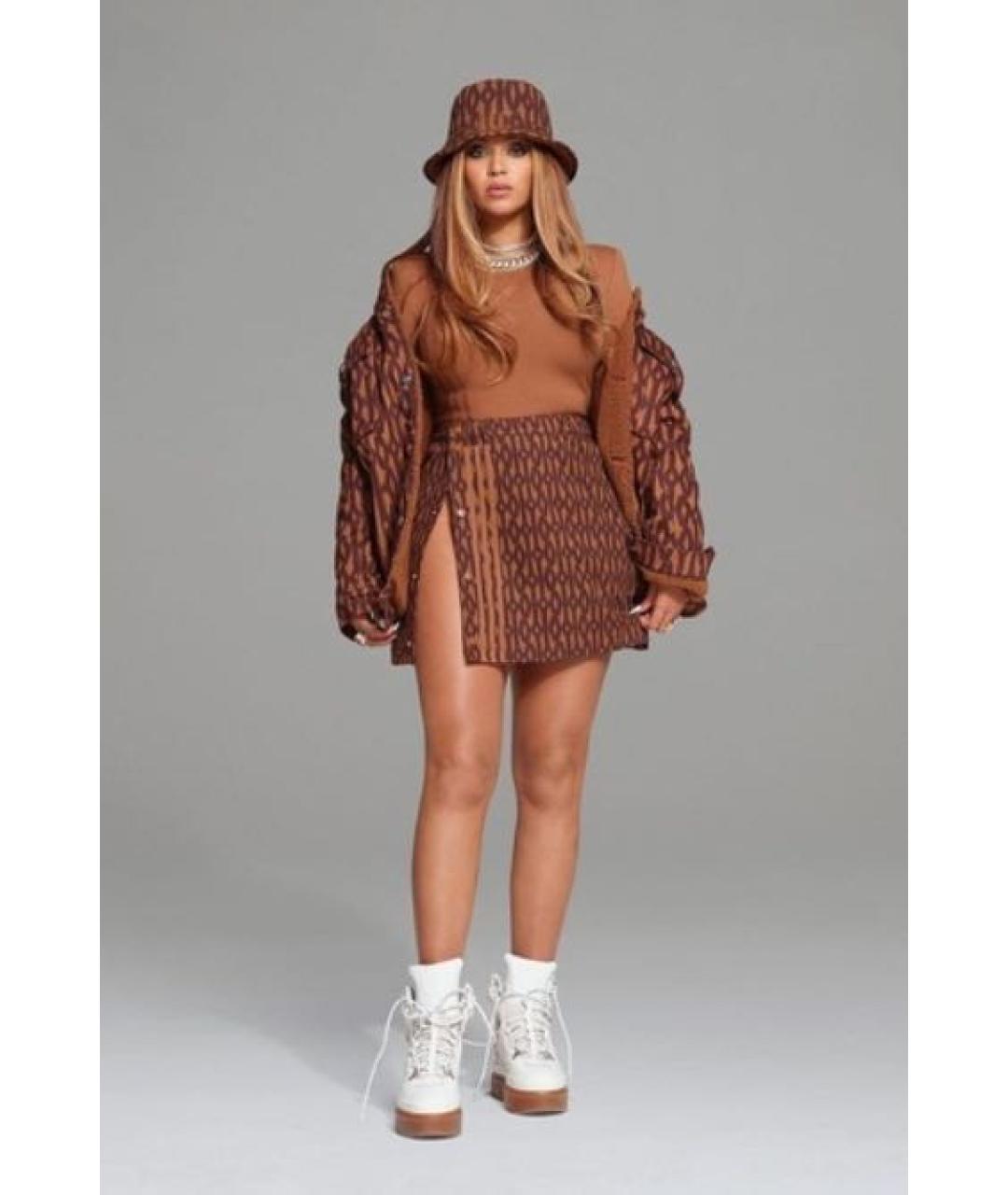 ADIDAS Коричневый хлопковый костюм с юбками, фото 7