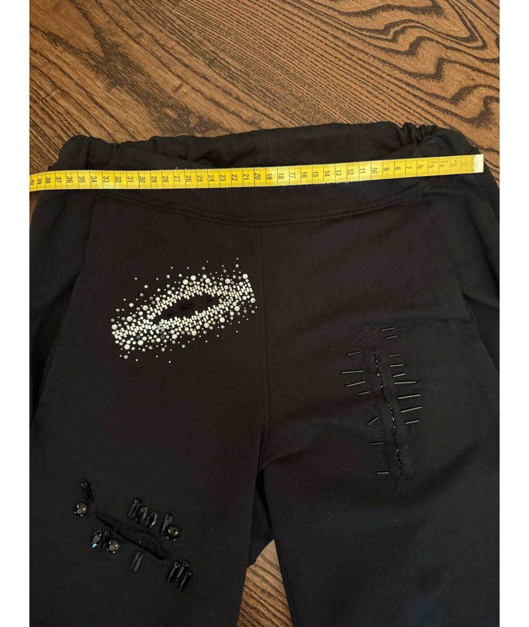 PHILIPP PLEIN Черный хлопковый спортивные костюмы, фото 5