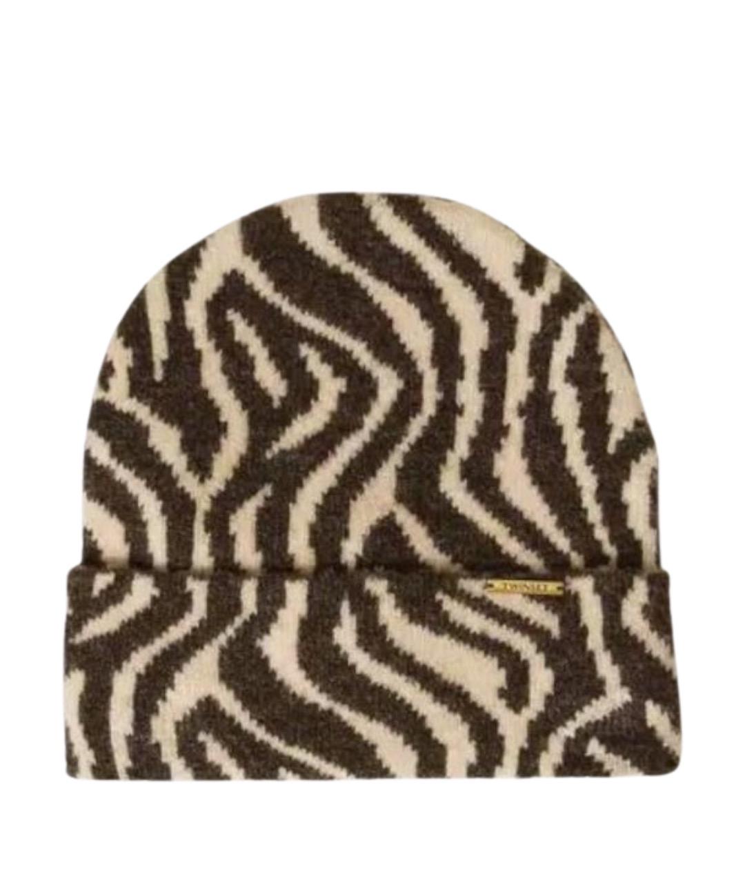 TWIN-SET Мульти синтетическая шапка, фото 1