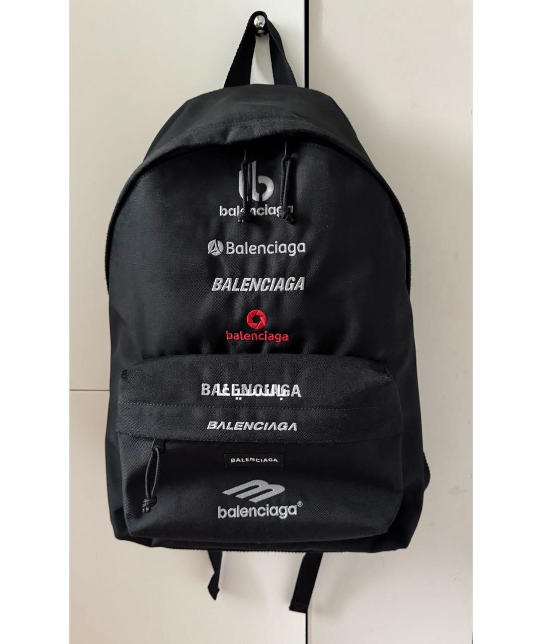 BALENCIAGA Черный рюкзак, фото 7