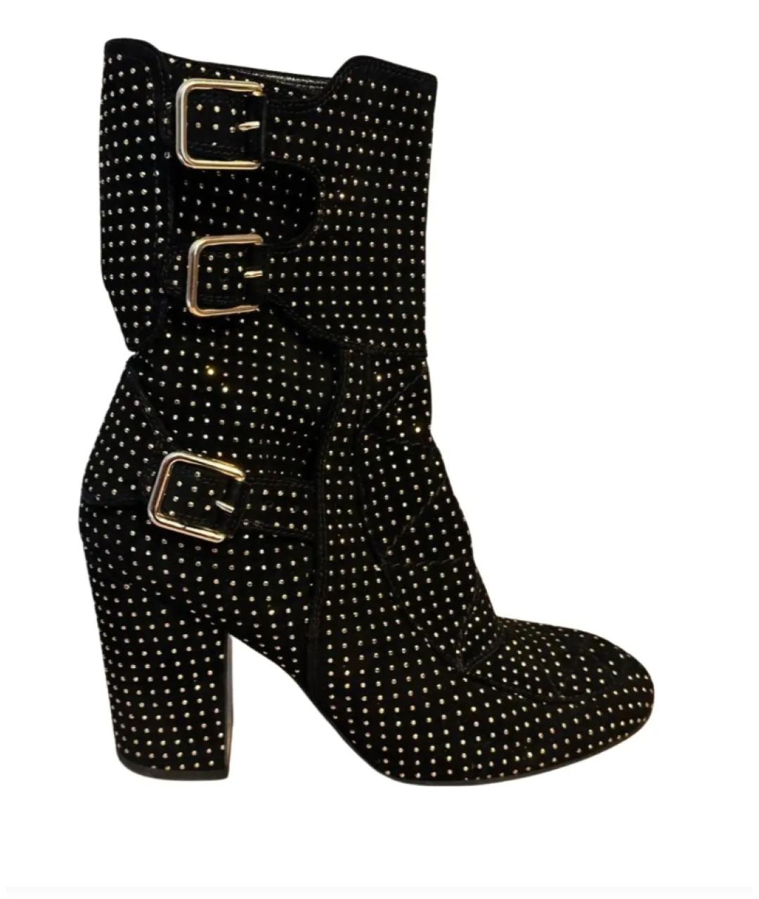 Laurence Jenkell Черные замшевые ботинки, фото 1