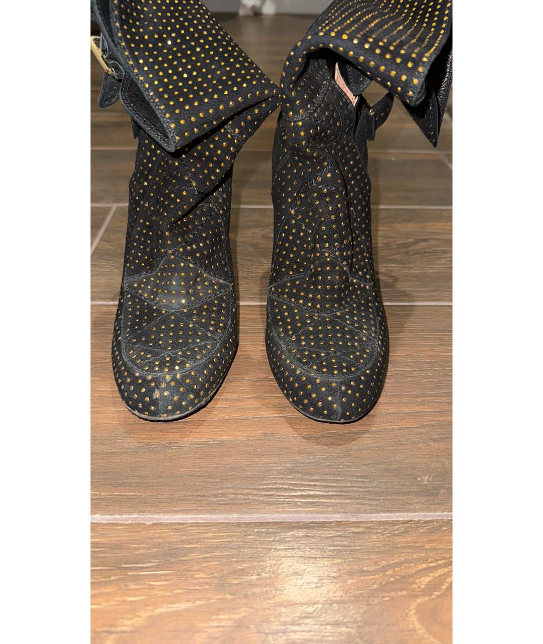 Laurence Jenkell Черные замшевые ботинки, фото 3