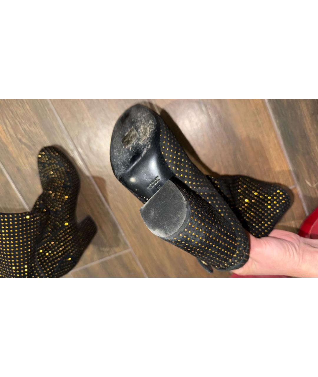 Laurence Jenkell Черные замшевые ботинки, фото 6