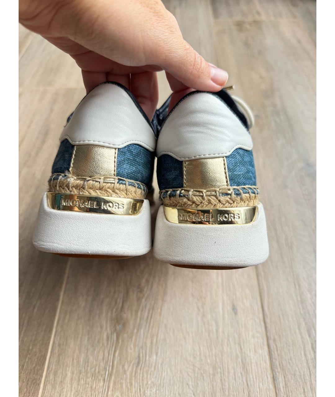 MICHAEL KORS Синие кеды, фото 4