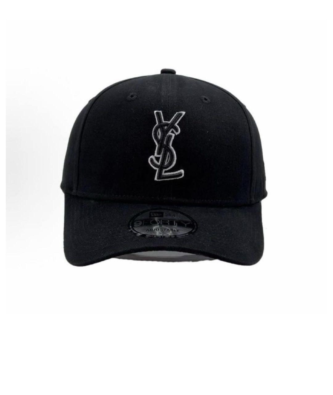 SAINT LAURENT Черная кепка, фото 2