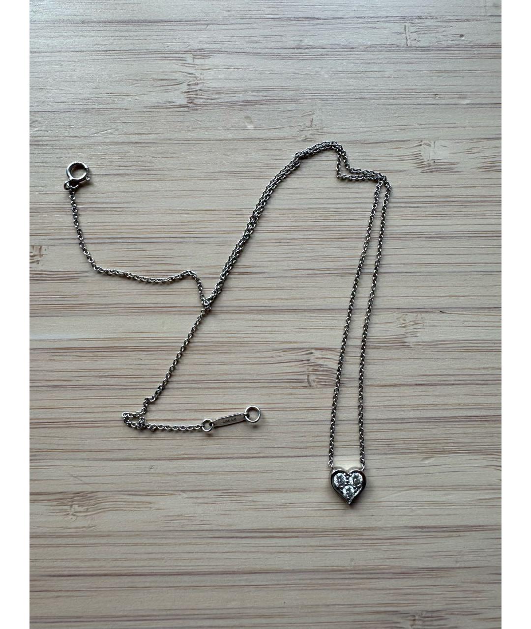 TIFFANY&CO Серебряная платиновая подвеска, фото 2