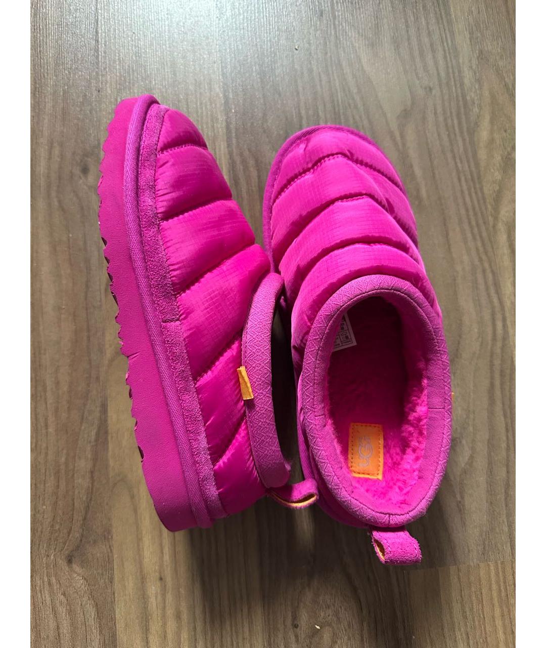 UGG AUSTRALIA Фуксия мокасины, фото 3