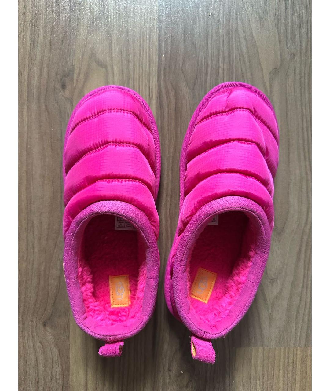 UGG AUSTRALIA Фуксия мокасины, фото 2
