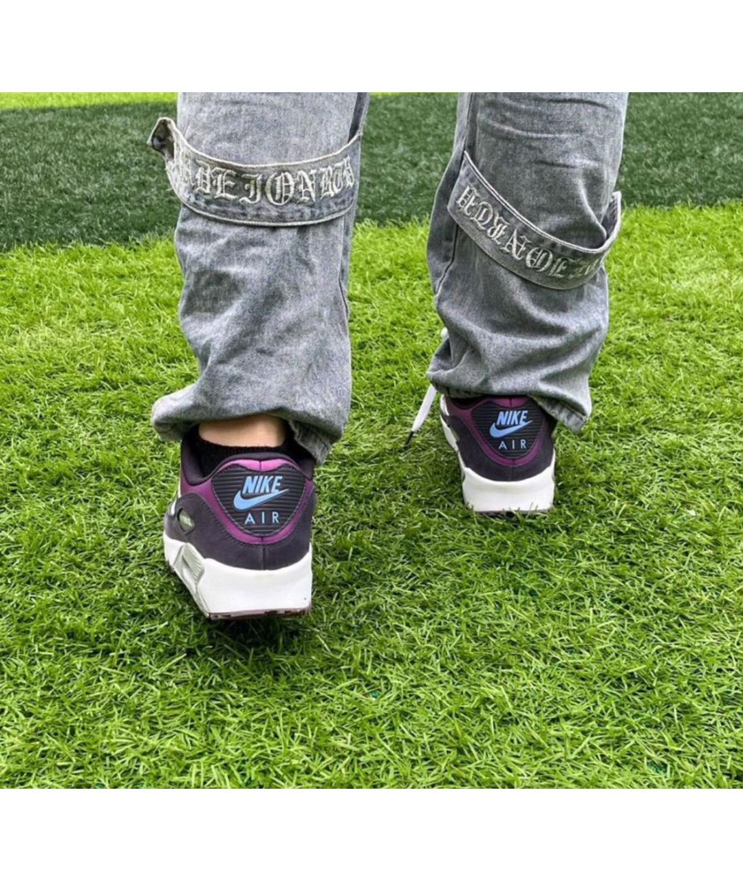 NIKE Белые кожаные низкие кроссовки / кеды, фото 6