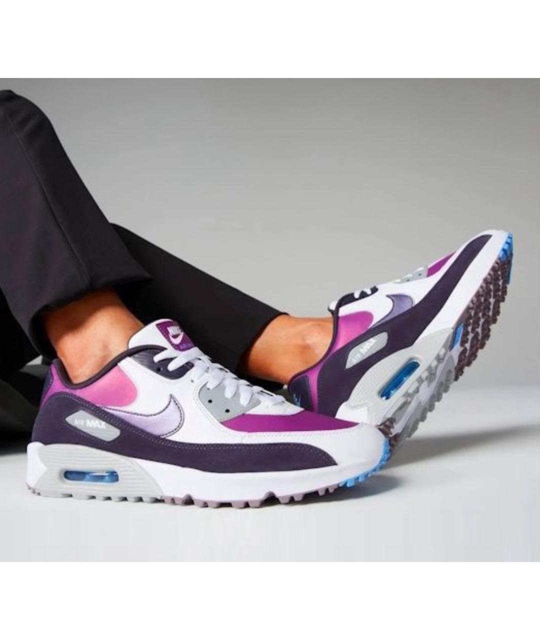 NIKE Белые кожаные низкие кроссовки / кеды, фото 8