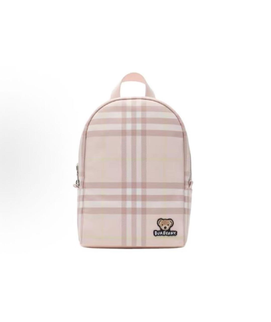 BURBERRY Коралловый рюкзак, фото 5