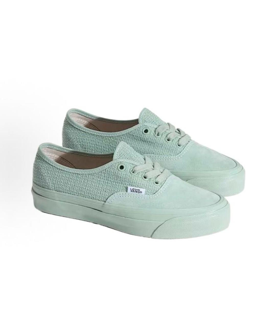 VANS Салатовые текстильные кроссовки, фото 3