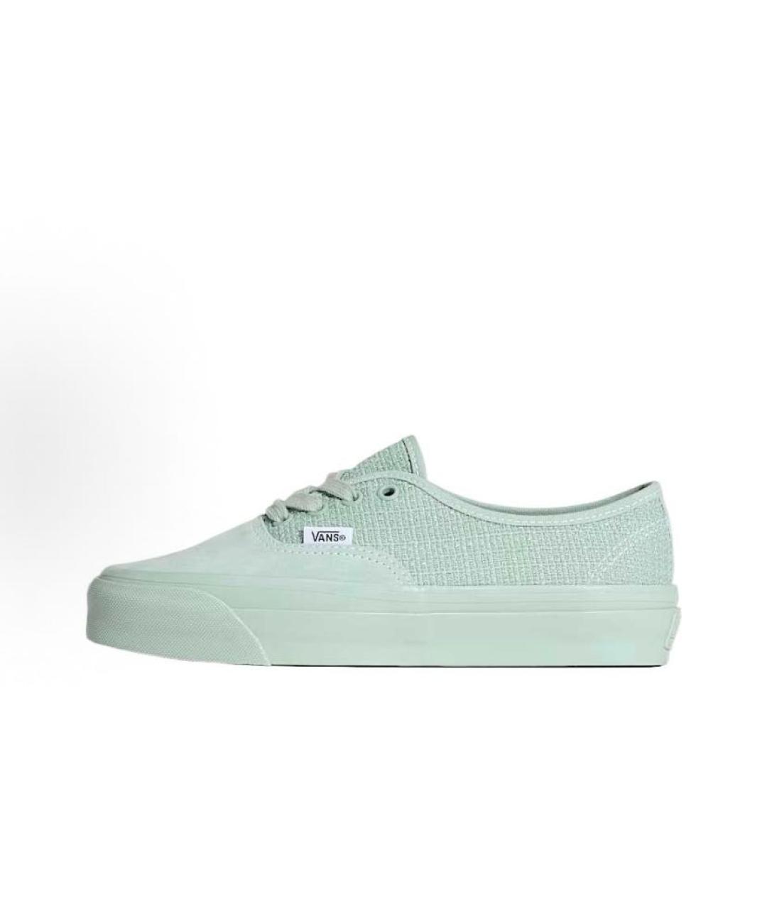 VANS Салатовые текстильные кроссовки, фото 2