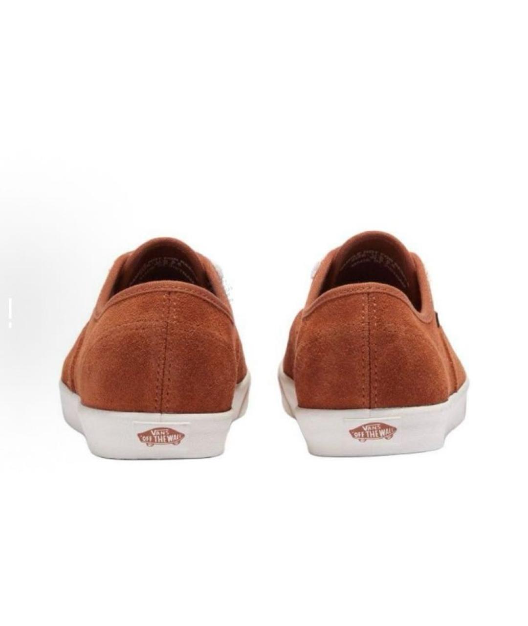 VANS Оранжевое замшевые кроссовки, фото 3