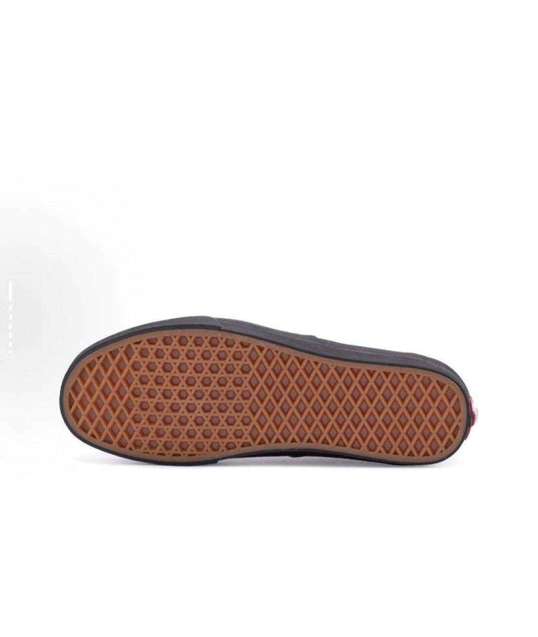 VANS Черные текстильные кроссовки, фото 5