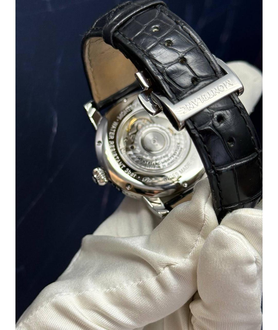 MONTBLANC Черные часы, фото 3