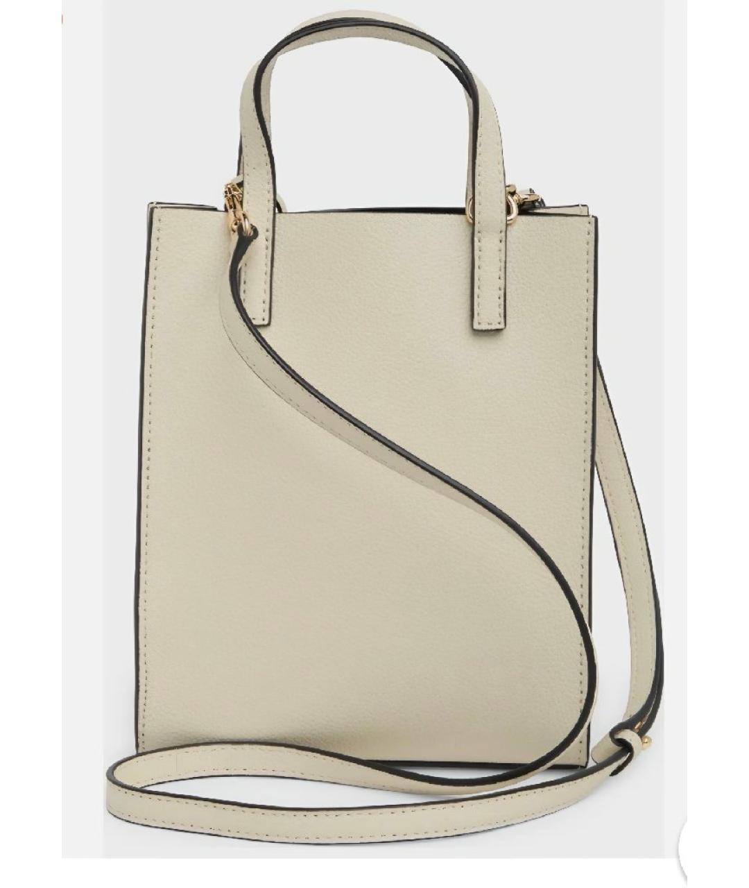 MARC JACOBS Бежевая кожаная сумка через плечо, фото 2