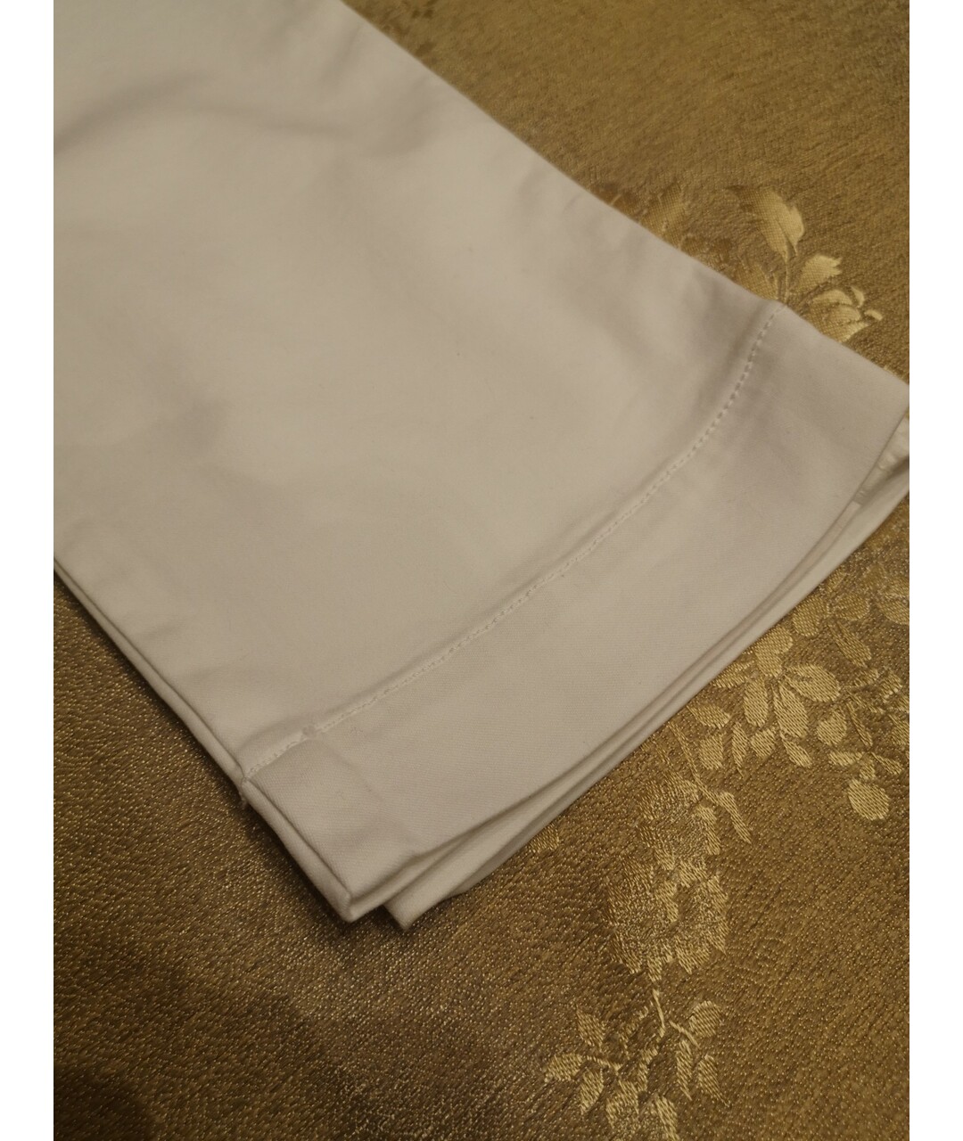 D.EXTERIOR Белые хлопко-эластановые прямые джинсы, фото 6