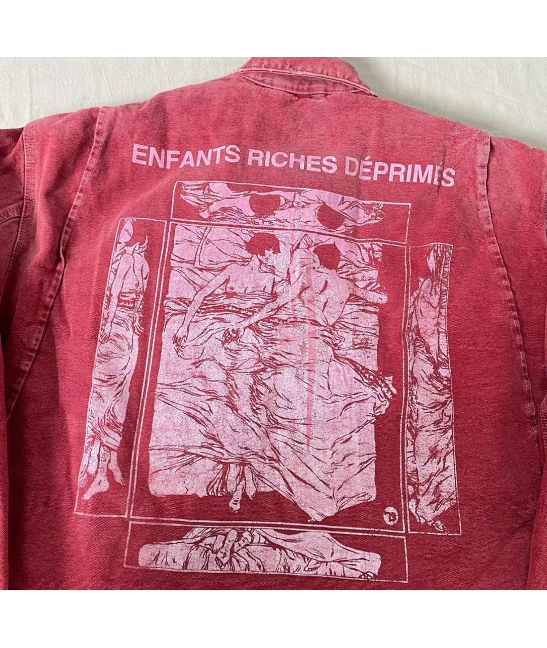Enfants Riches Déprimés Фуксия хлопковая куртка, фото 3