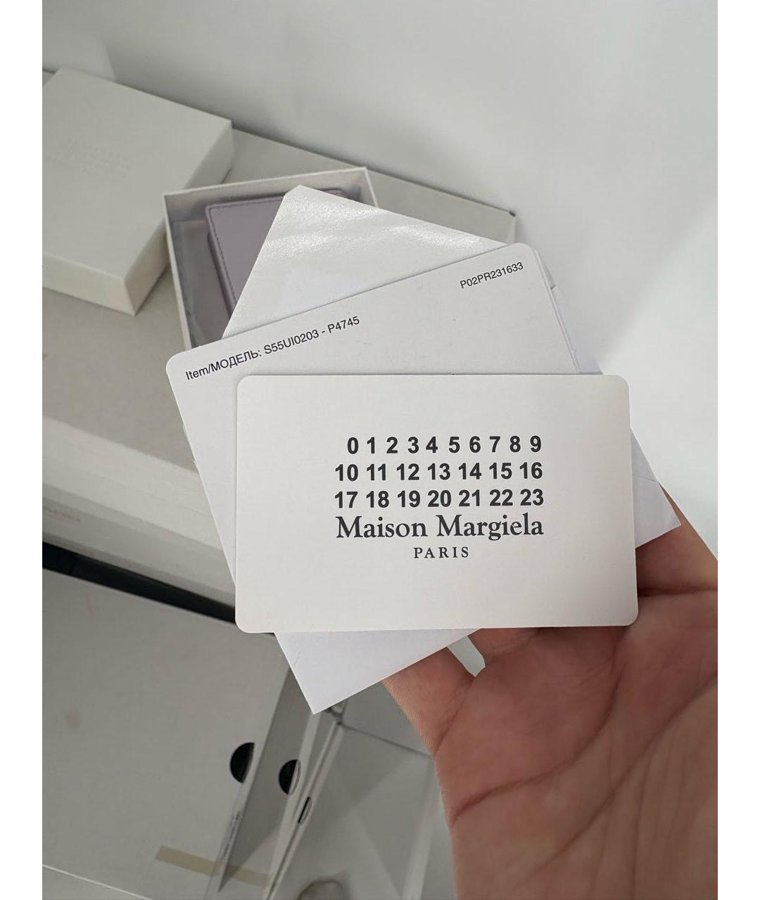 MAISON MARGIELA Кожаный кардхолдер, фото 5