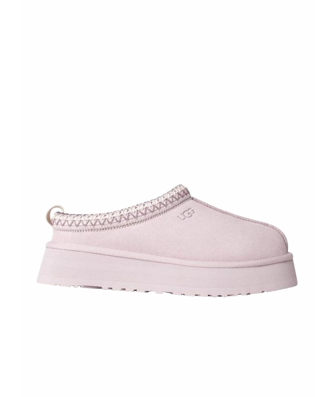 UGG AUSTRALIA Розовые замшевые мюли, фото 1